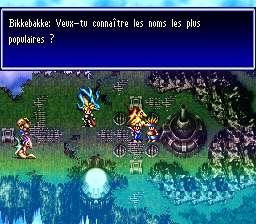 Bahamut Lagoon dialogue in French, 2019 build