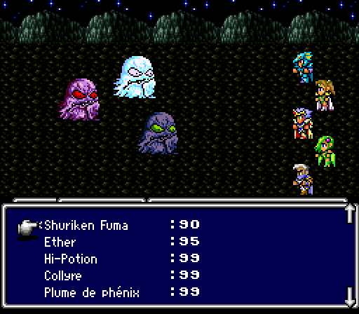 L'inventaire de combat refait